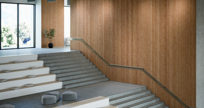 Thermo-spruce wall panels